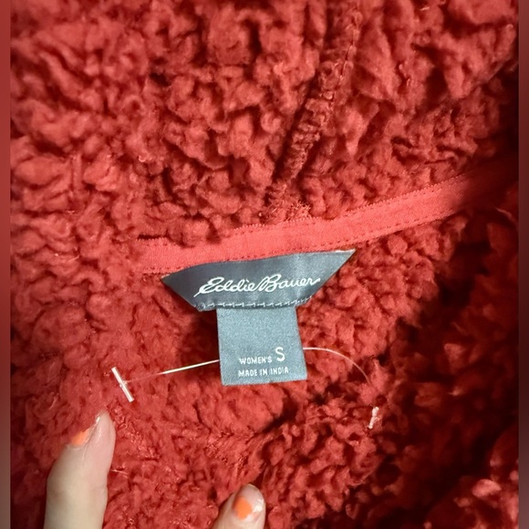 NWOT Eddie Bauer Scarlet Textured Jacket - Picture 3 of 3